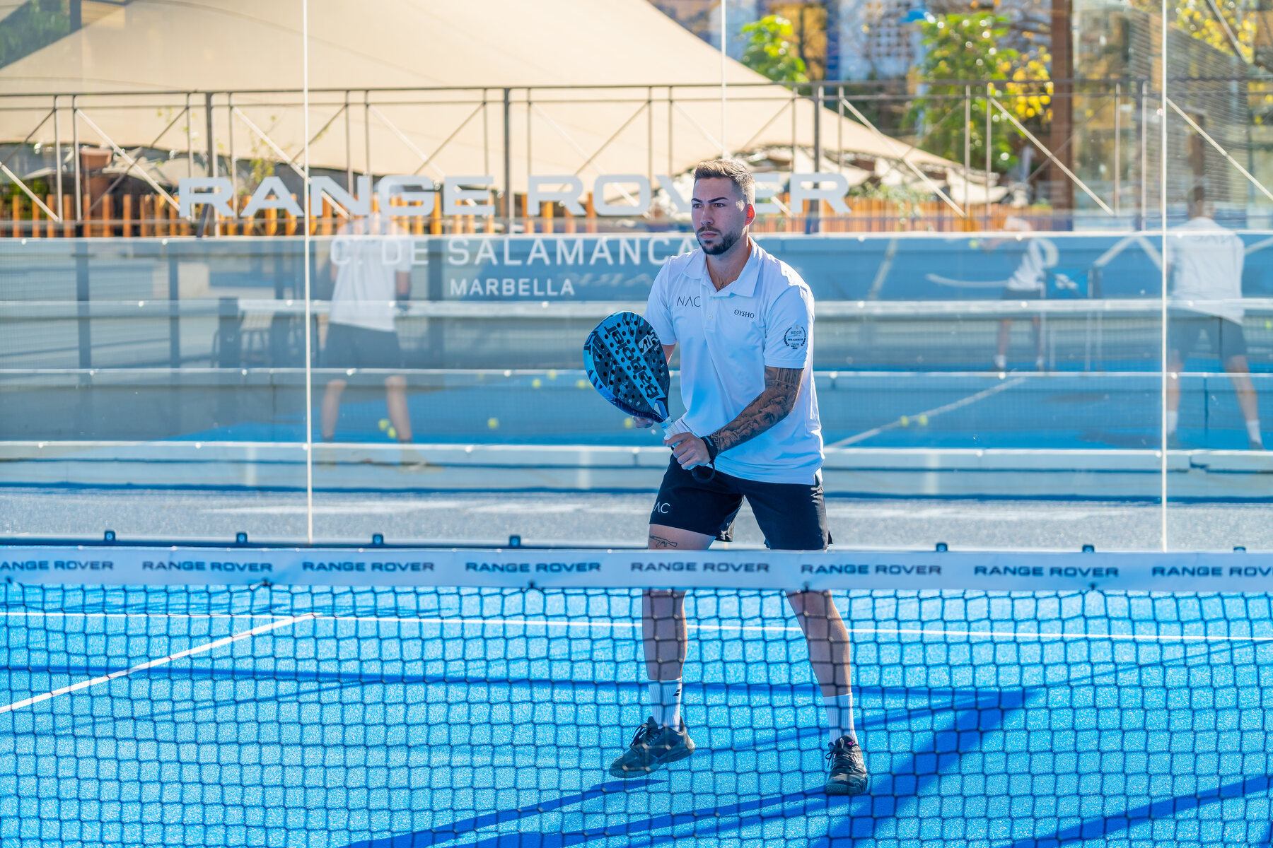 Panoramic padel courts at NAC Nueva Alcantara