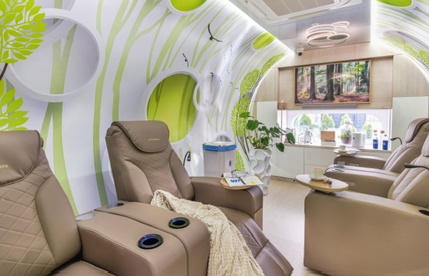 Oxygen Spa hyperbaric chamber at NAC
